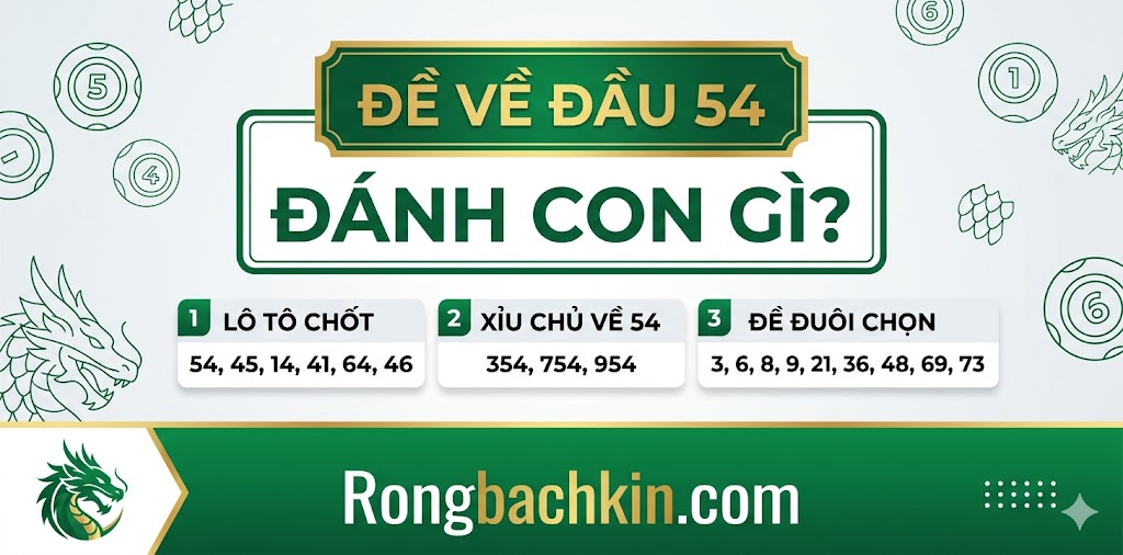 Đề về 54 hôm sau đánh con gì