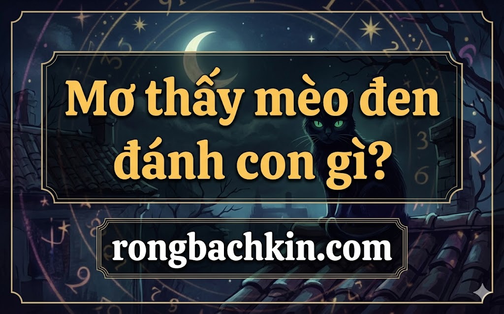 Nằm mơ thấy mèo đen