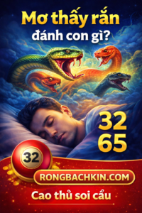 Mơ thấy rắn đánh con gì?