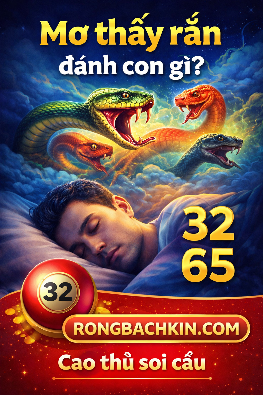 Mơ thấy rắn đánh con gì?