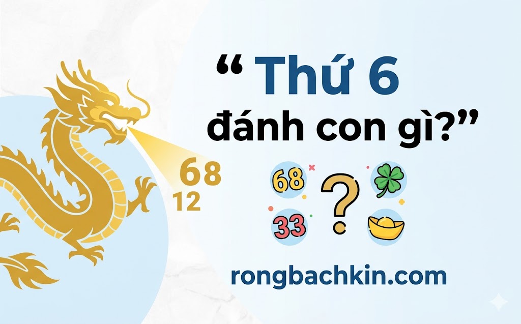 Thứ 6 đánh con gì